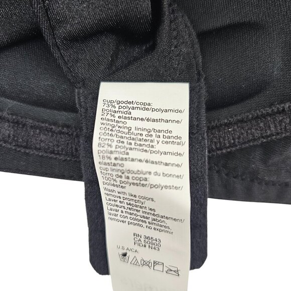 Warner’s Blissful Benefits Wire-Free Back Smoothing Natural Lift Bra - Size 38D - Picture 4 of 11